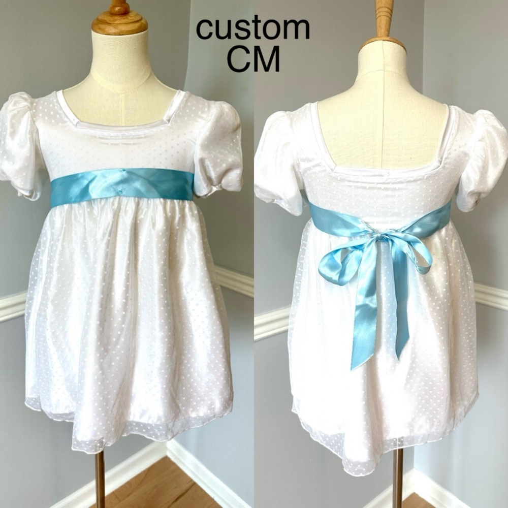 White babydoll style costume
